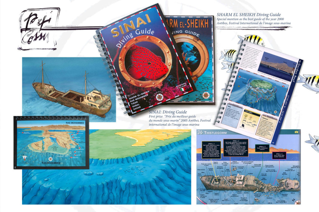 Rilevamenti subacquei + illustrazioni, libri, mappe e guide sub, EDIZIONI GEODIA